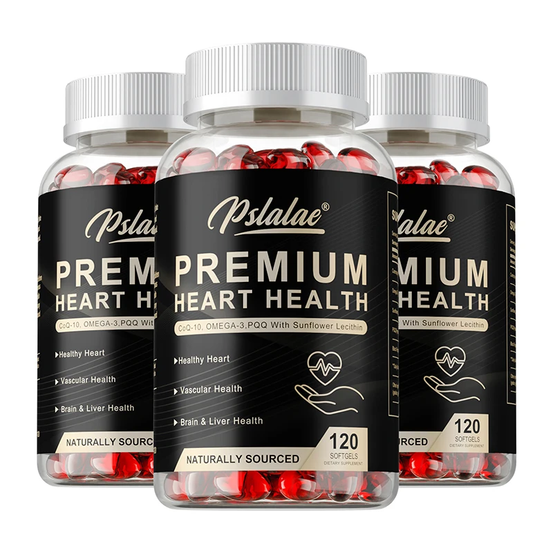 Omega 3 Fish Oil - 프리미엄 심장 건강 - 심장, 혈관,