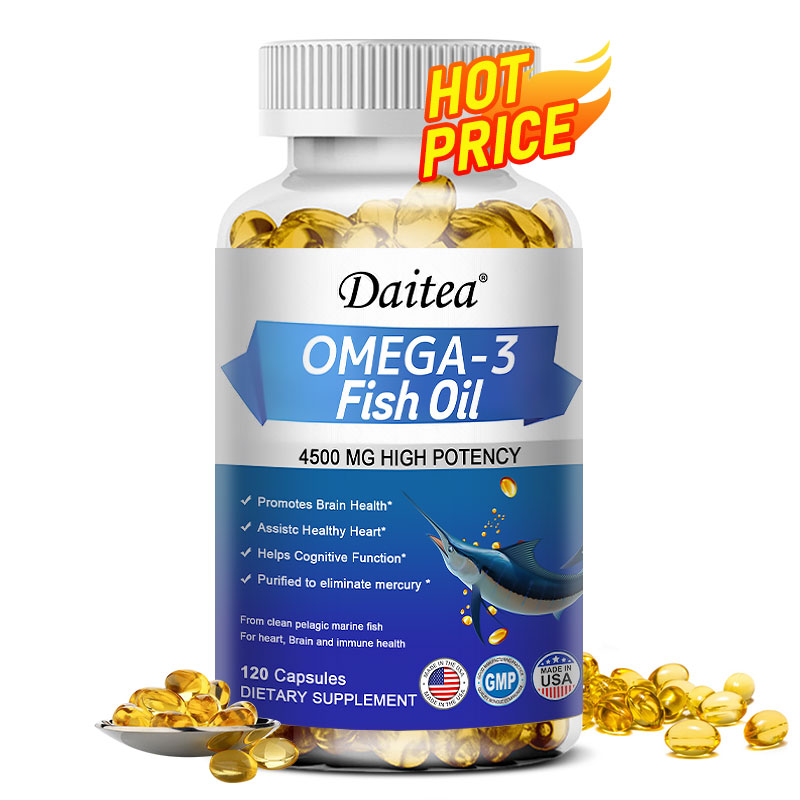 Omega 3 Fish Oil - 오메가 3 피쉬 오일 - 비GMO,