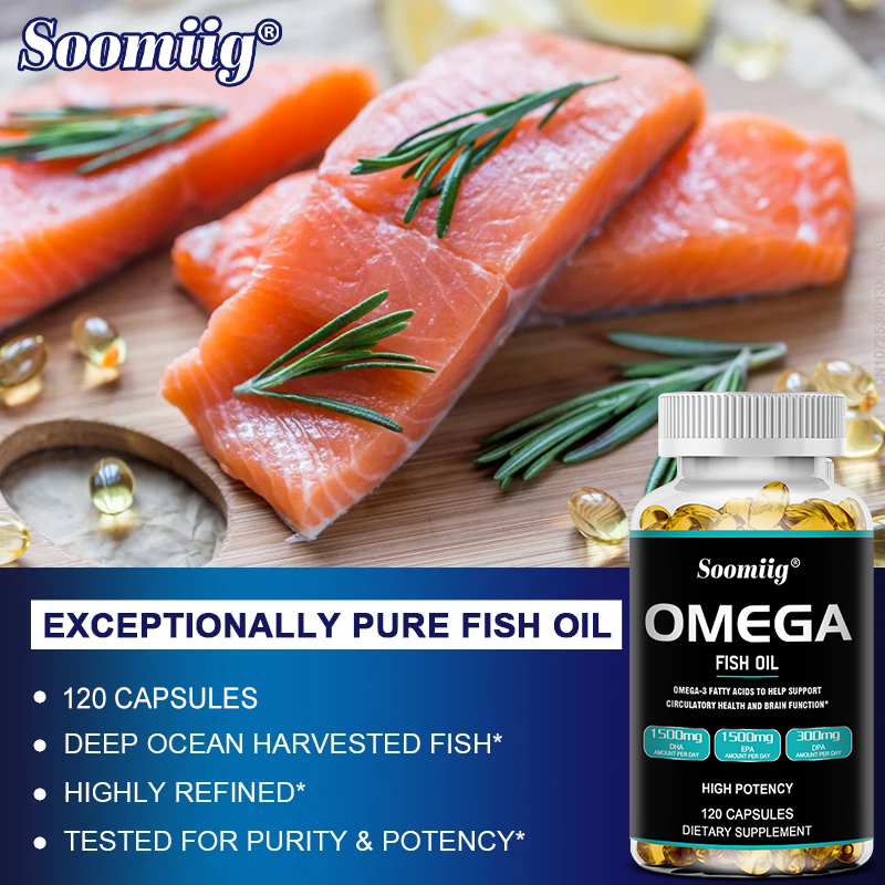 오메가 3 피쉬 오일 캡슐 3300mg - 높은 EPA - Omega 3 Fish Oil 리뷰 및 가격