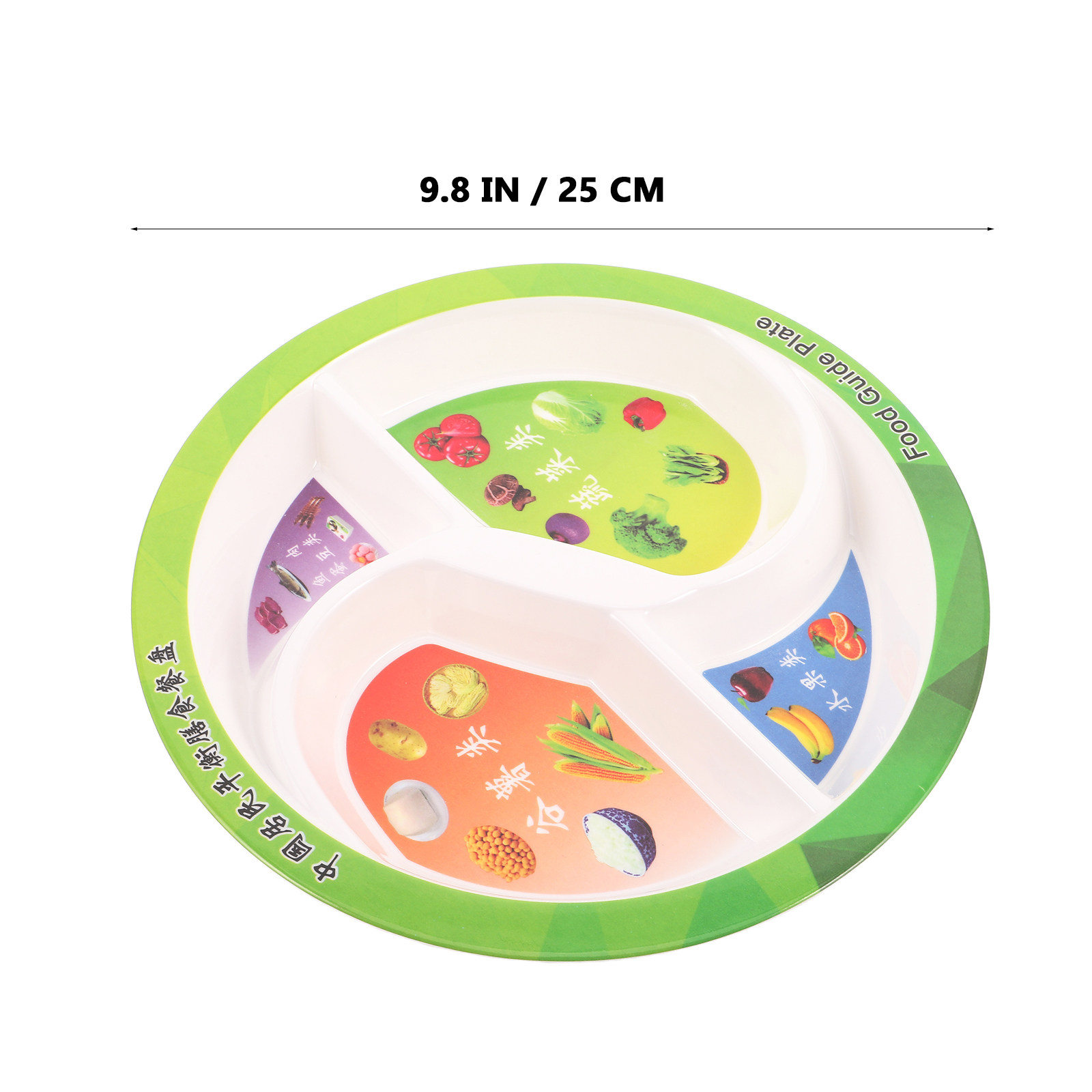칸막이가 있는 식판으로, 건강한 식습관을 위한 식단 관 - Nutrition & Fitness Hub Photos 리뷰 및 가격