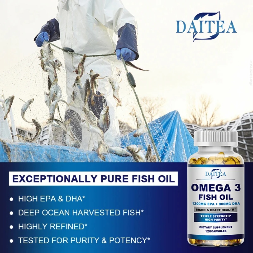 오메가 3 피쉬 오일 |   트리플 스트렝스 캡슐 |  - Omega 3 Fish Oil 리뷰 및 가격