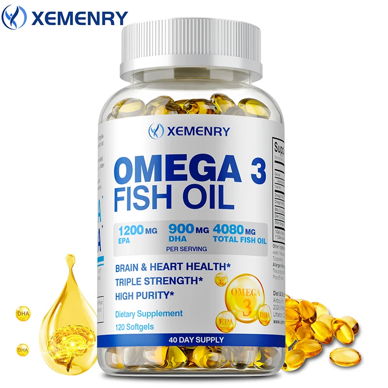 오메가-3 피쉬 오일 - 기억력, 집중력 및 인지 능력 - Omega 3 Fish Oil 리뷰 및 가격